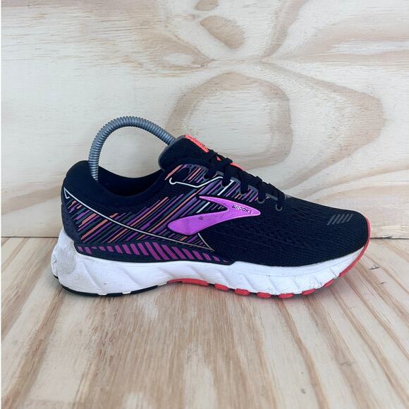 Brooks - Adrenaline GTS 19 - Running Shoes - Black - Women's - 8(B) -1202841B080 - Picture 5 of 9